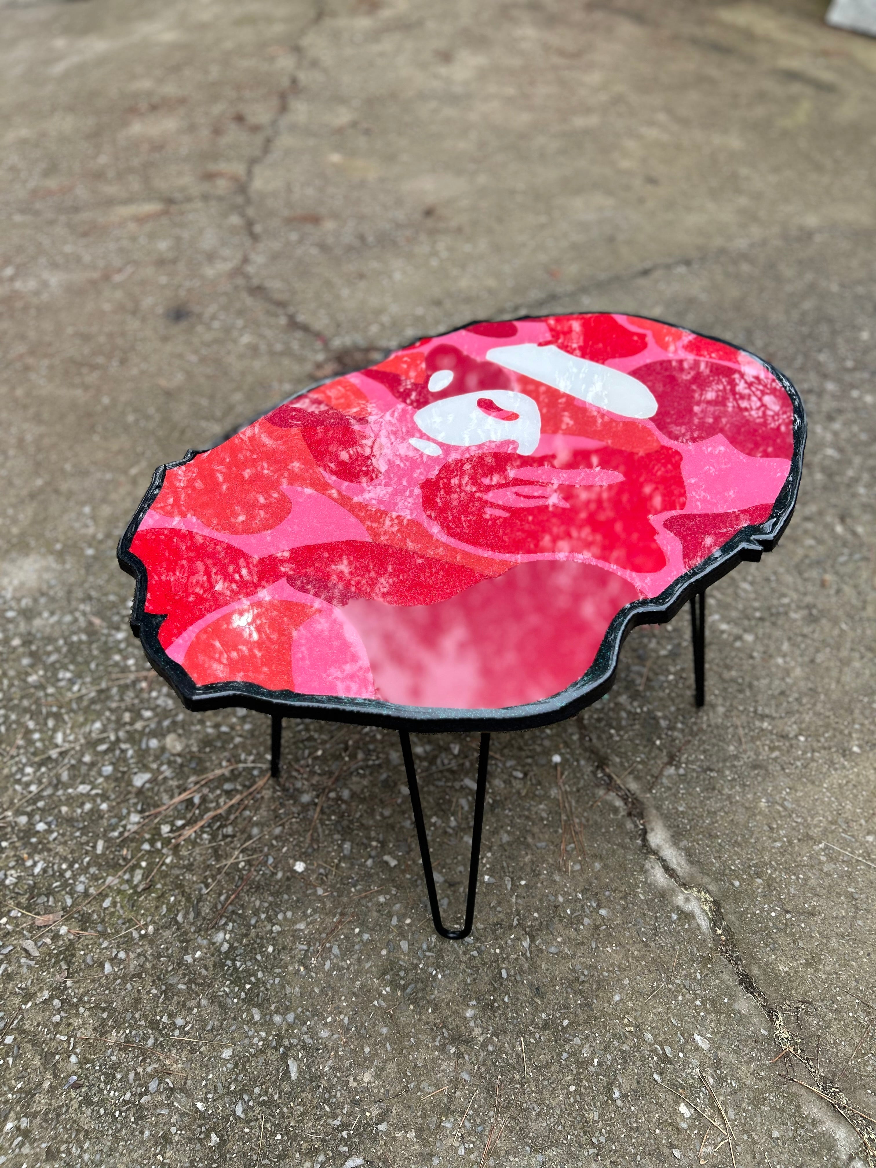 Red Bape Coffee Table