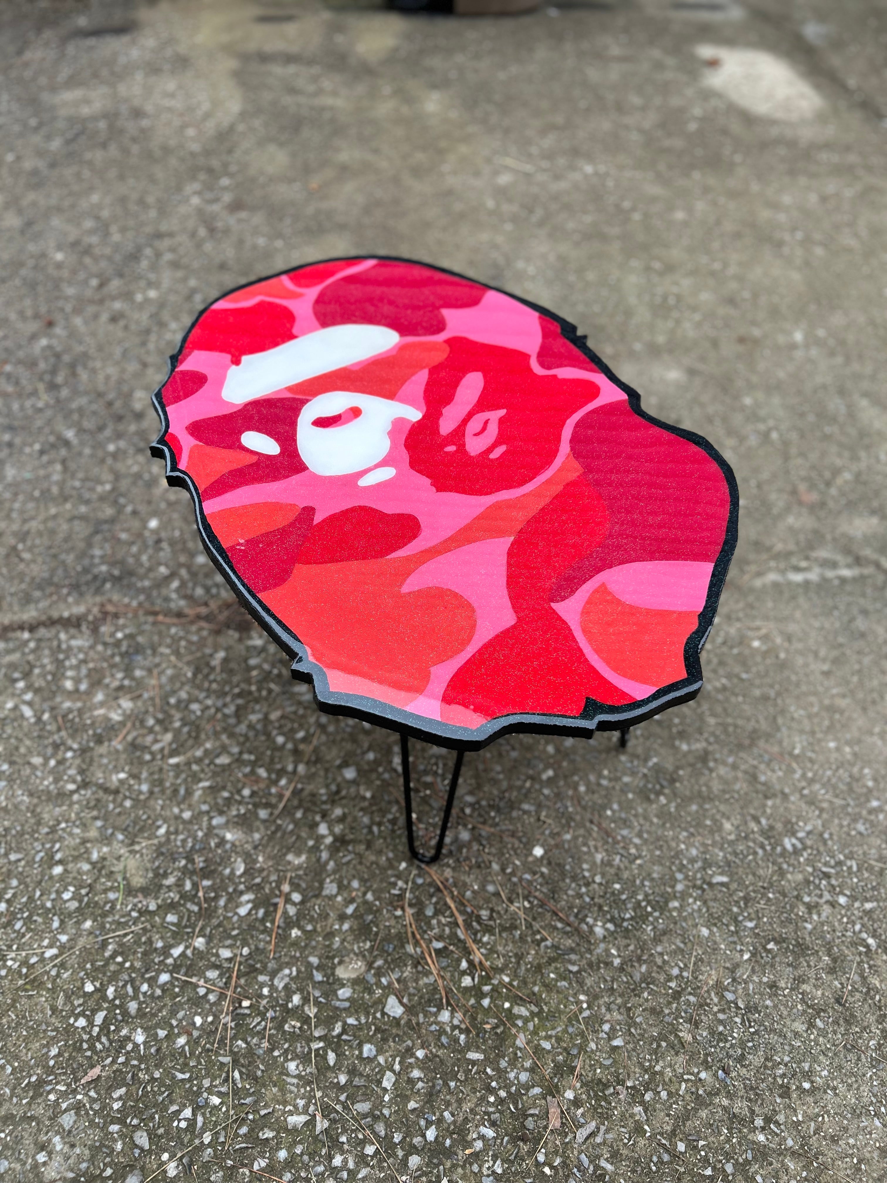 Red Bape Coffee Table