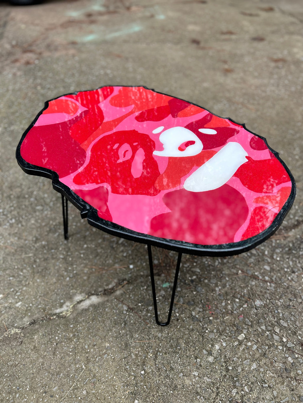 Red Bape Coffee Table