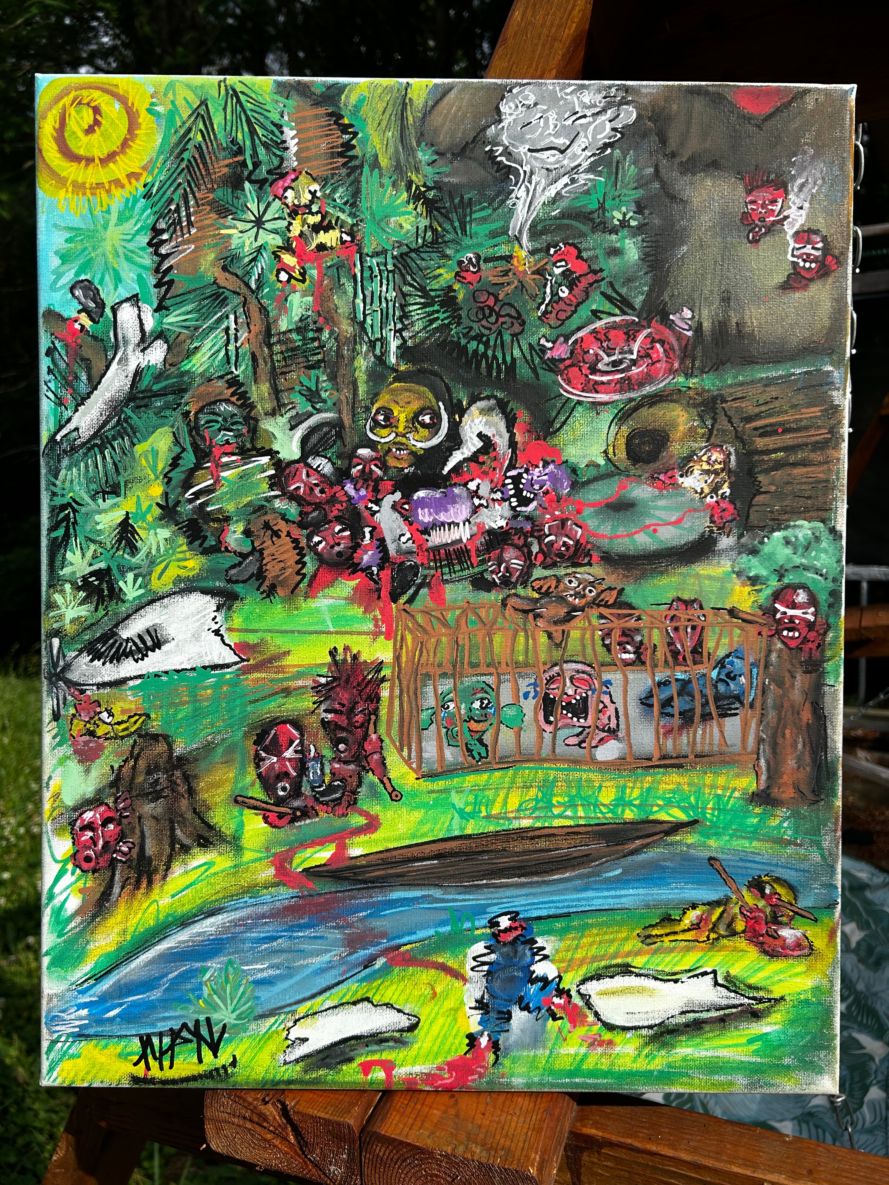 The Green Inferno by tiayt
