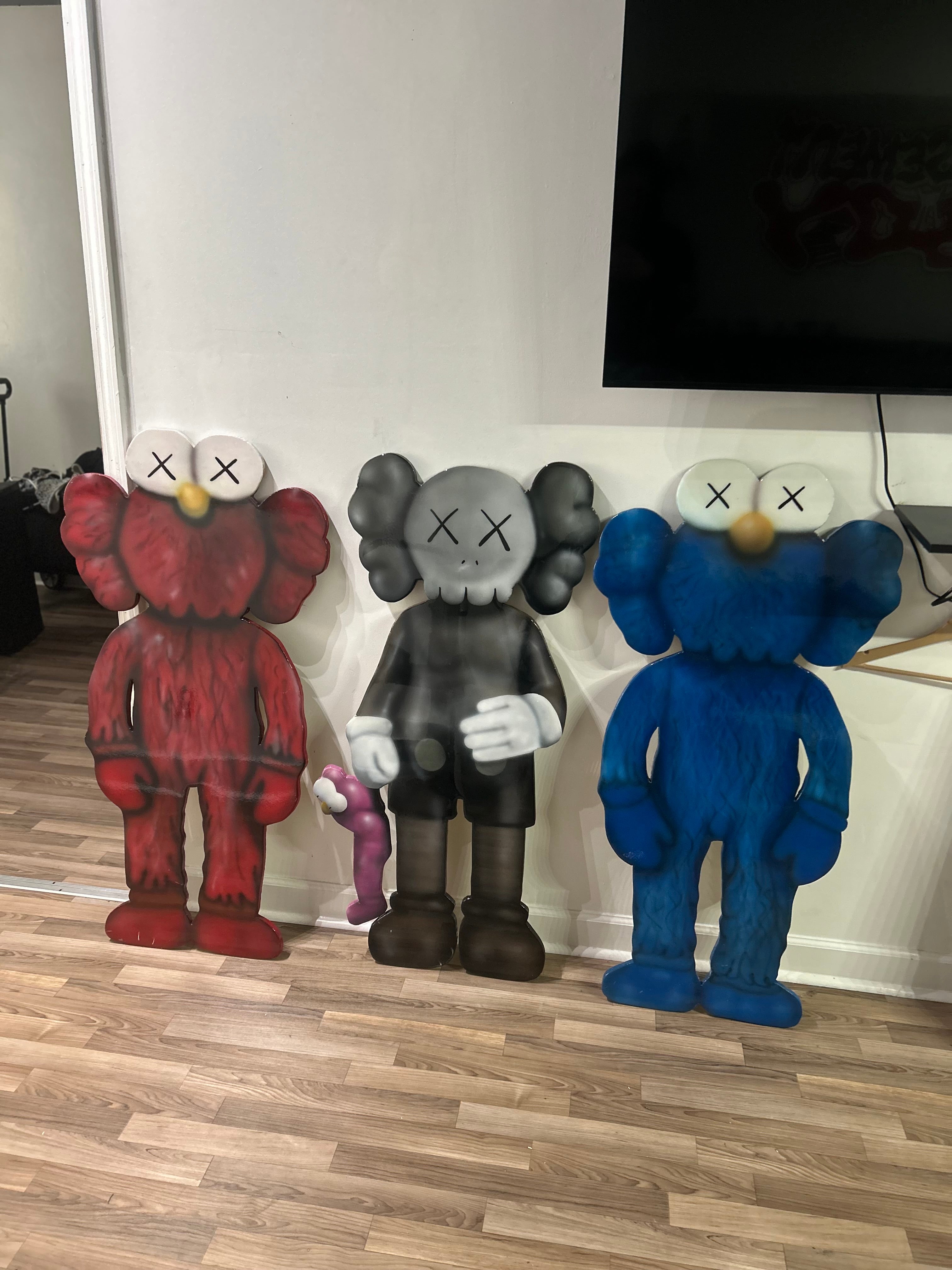 3D Airbrushed Kaws