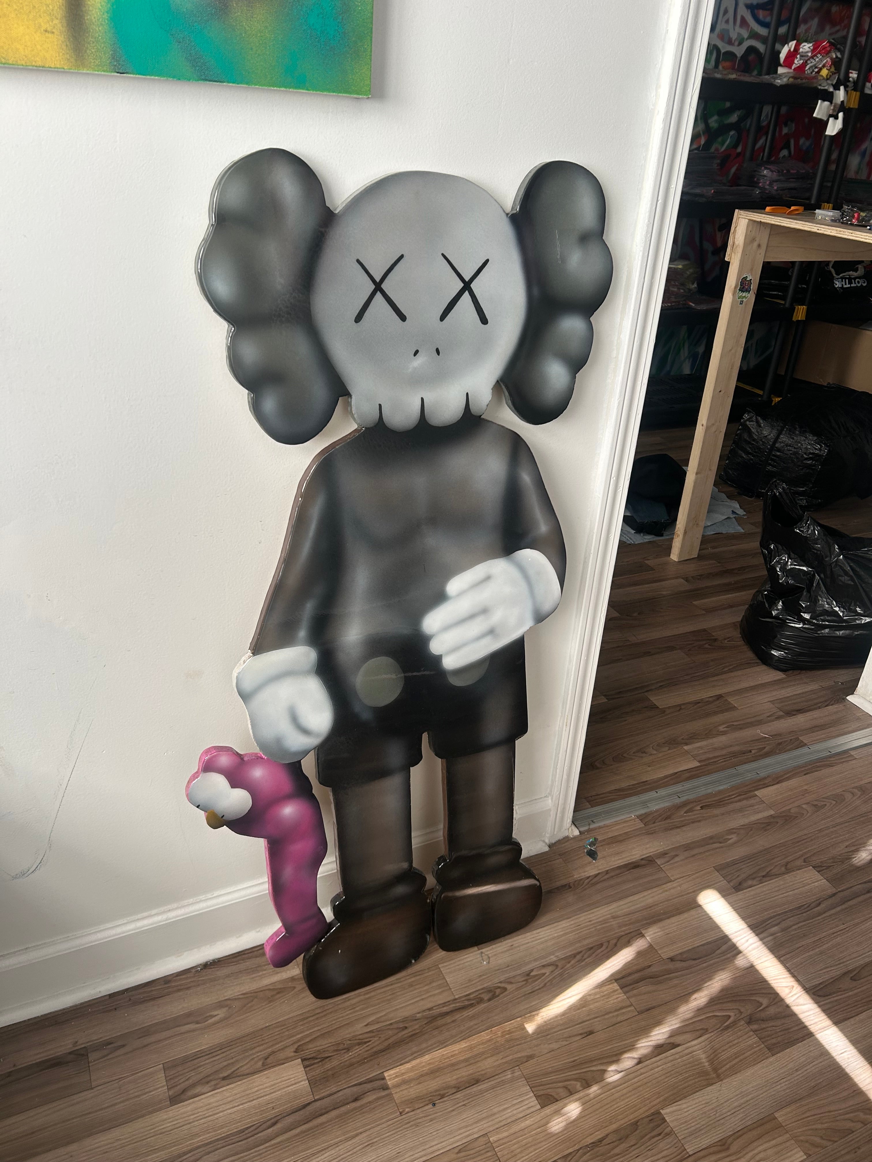 3D Airbrushed Kaws