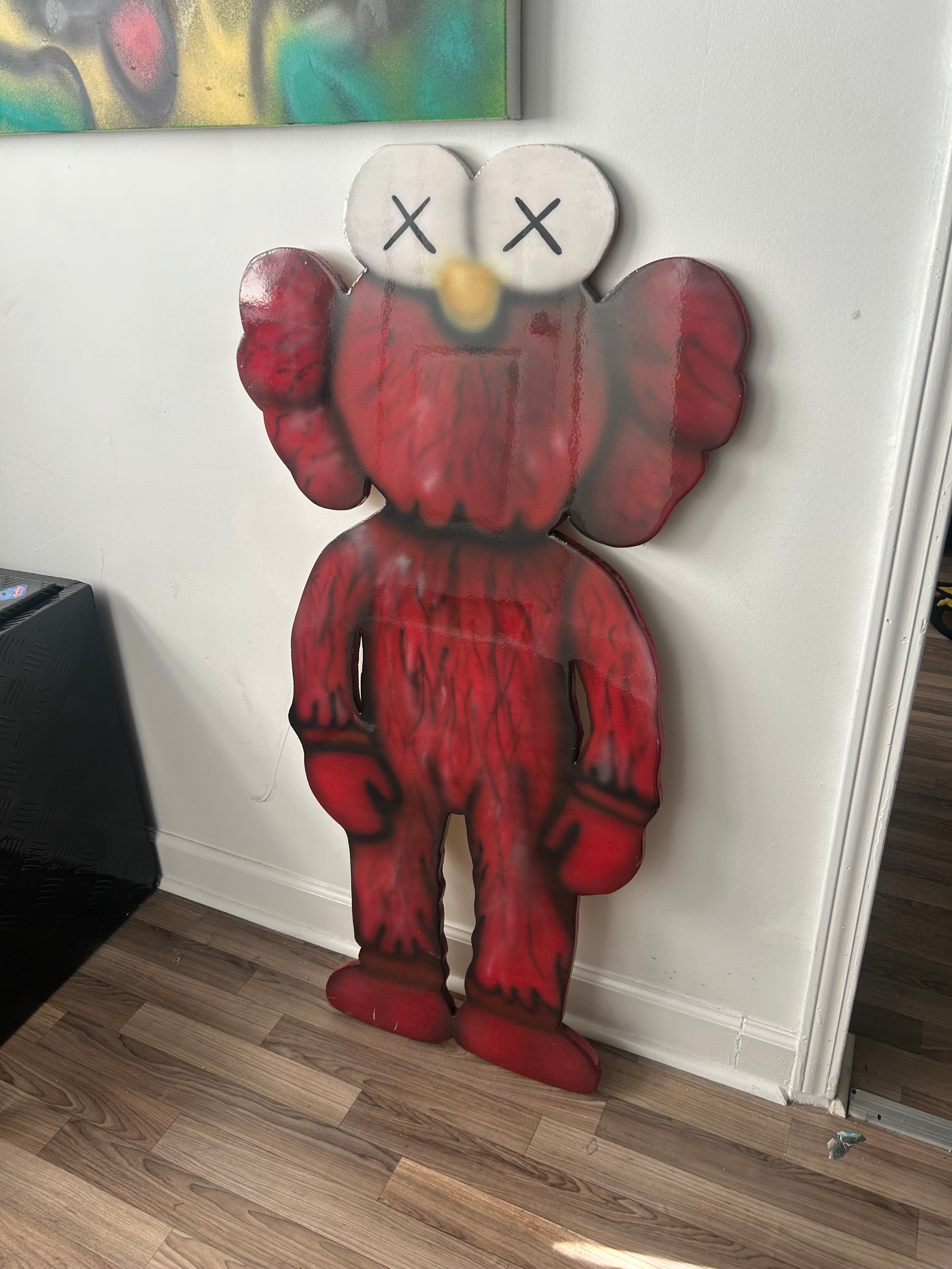3D Airbrushed Kaws